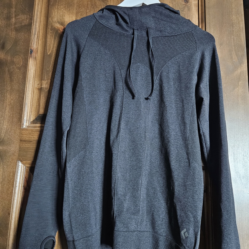 Dark Gray Hooded Sweatshirt